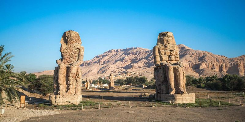 Passeio em Luxor no lado ocidental